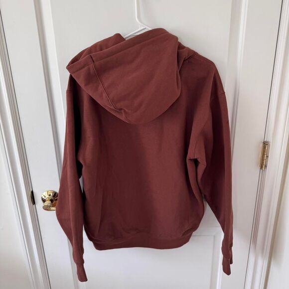 Obey Devil Embroidered Sepia Hoodie Heavyweight - Picture 5 of 6